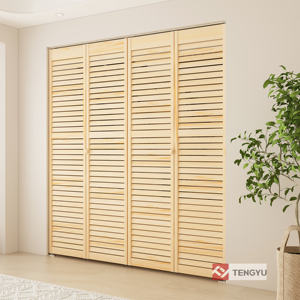 Tengyu आर्थिक द्वि-तह कोठरी का दरवाजा हार्डवेयर किट थोक द्वि-गुना दरवाजा प्रणाली - Product Image 2