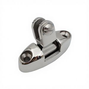 316 Stainless Steel Marine Deck Hinges Spring Pin Mountain-Shaped Mounts Awning Accessories for Boat <b>Yacht</b> Fittings - Product Image 5