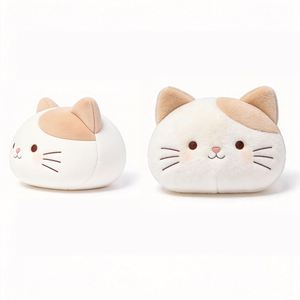 Jouet en peluche chat brodé de haute qualité, vente en gros, conception personnalisée, directement de l'usine - Product Image 2