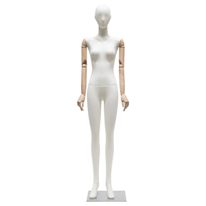 Maniquí <span class=keywords><strong>de</strong></span> Alta Gama para <span class=keywords><strong>Ropa</strong></span> <span class=keywords><strong>de</strong></span> Mujer, Maniquí <span class=keywords><strong>de</strong></span> Cuerpo Entero con Hombros Planos, Tipo Colgante, para Exhibición en Escaparates - Product Image 6
