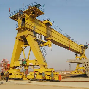 300 Ton 400 Ton 500 Ton Hydraulic Grab Double Girder Gantry Crane Machine