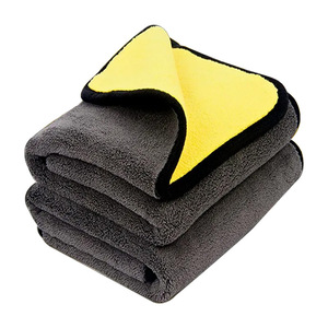 Chiffon de nettoyage en microfibre double face, épaissi, absorbant, anti-peluches, serviette de lavage de voiture 60x120cm - Product Image 1