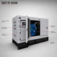 Groupe électrogène diesel JSST SEDC pour champ pétrolier, 20 kVA, 60 Hz, super silencieux, pour alimentation de secours de centre de données