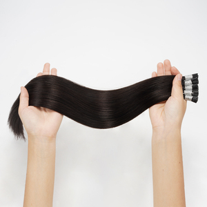 <strong>US</strong> Local Stock Wholesale Double Drawn Keratin I Tip Hair Extensions 7-star <strong>Prime</strong> Remy Human Hair - Product Image 3