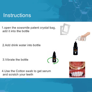 Esencia Blanqueadora Dental, Suero para el Cuidado Bucal, Limpiador, <span class=keywords><strong>Blanqueador</strong></span>, Elimina Manchas de Placa, Refresca el Aliento - Product Image 5