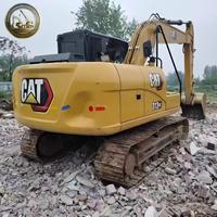 Excavatrice sur chenilles CAT 313GC 313D2GC d'occasion à faible nombre d'heures de fonctionnement, bien entretenue, 13 tonnes, pour travaux miniers et terrassement