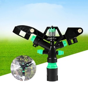 Aspersor de Jardín Giratorio de 360 Grados, Rociador Automático de Agua para Césped, Sistema de Riego con Trípode para Granja, Patio y Jardín - Product Image 5
