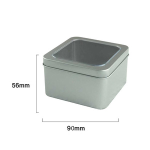 Wholesale Silver <strong>Cake</strong> <strong>Tin</strong> Box Tiramisu Cookies <strong>Storage</strong> for Dessert Tinplate Material for Food <strong>Storage</strong> - Product Image 4