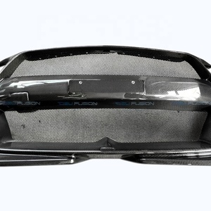 สำหรับ2014-2022 Infiniti Q50 V37เส้นขอบฟ้า400R kouki bitz R-แนวคิดสไตล์คาร์บอนไฟเบอร์กันชนหน้าดัดแปลงบางส่วน - Product Image 5