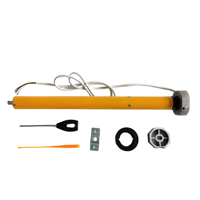 Moteur tubulaire ultra-silencieux à longue durée de vie, meilleur prix, monophasé 50Hz, 59mm, 100Nm, étanche IP44, pour grandes volets rétractables de villa