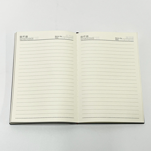 Biểu tượng tùy chỉnh softcover nhà máy Giá máy tính xách tay PU da A5 A6 A7 Kích thước khâu Tạp Chí Nhật Ký kế hoạch máy tính xách tay - Product Image 2