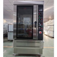 Four à convection commercial à 10 plateaux avec vapeur, four à pâtisserie, four à convection à gaz électrique, usine