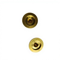 Bouton de potentiomètre personnalisé en aluminium, laiton, acier inoxydable 304 316, usiné par électroérosion à fil, tolérance de précision, bouton de volume pour guitare