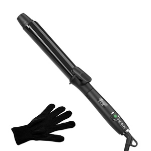 Professionnel Salon-Qualité Automatique Cheveux Waver <span class=keywords><strong>Fer</strong></span> À Friser Personnalisé Poire Fleur Cône Baguette Rouleau Titane Céramique LCD Électrique - Product Image 1
