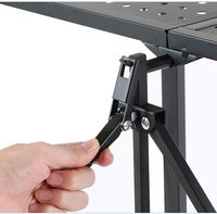 Chariot de rangement pliable à 3/4/5 niveaux, étagères organisatrices en fil métallique, petit chariot portable pré-assemblé avec roulettes