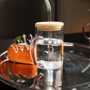 Tasse en verre borosilicaté écologique 200/250ml sans BPA résistant à la température logo personnalisable boîte emballée verres - Product Image 5