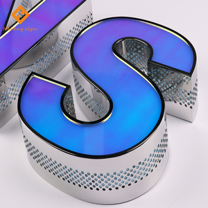 Bảng Hiệu Led Quảng Cáo Chữ Cái Kênh Bằng Thép Không Gỉ Sáng Cạnh Và Sáng Màu 3d Kỳ Diệu - Product Image 4