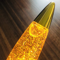 Lampe de nuit liquide RGB dynamique, transformez votre chambre, lampe à paillettes de lave à changement de couleur LED avec batterie