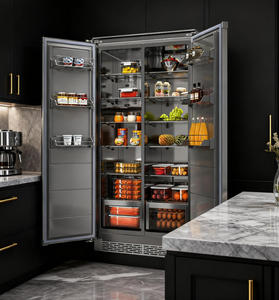 Réfrigérateur portable électrique sans givre de 400 L côte à côte, <span class=keywords><strong>prix</strong></span> d'usine, haute qualité, grande capacité - Product Image 1