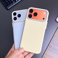 Coque de téléphone en TPU souple antichoc transparente couleur unie pour iPhone 18 17 16 15 14 13 12 11 Pro Max