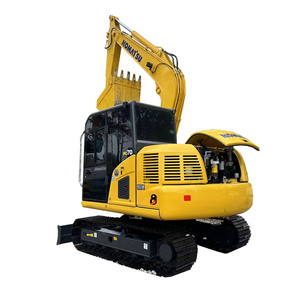 รถขุดไฮดรอลิกแบบตีนตะขาบ Komatsu PC70-8 มือสอง ผลิตในญี่ปุ่น ประสิทธิภาพการทำงานสูง น้ำหนัก 7.8 ตัน รถขุดโคมาสึ PC70-8 - Product Image 1