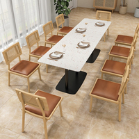 Vente en gros usine : Mobilier commercial moderne, banquettes de loisirs, canapés, ensembles table et chaises pour restauration rapide et restaurants