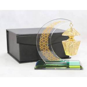 Cadeaux islamiques musulmans arabes populaires pour le Ramadan, souvenirs, flacons de parfum, lampes en cristal - Product Image 5