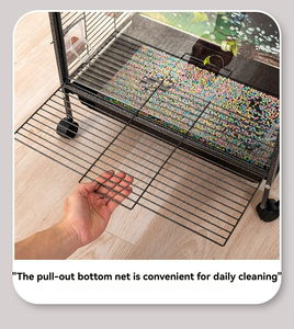 Fabrika Toptan Satış 2026 Yeni Gelen Eko <span class=keywords><strong>Metal</strong></span> Çerçeveli Lüks Villa Tarzı Kuş Kafesi Muhabbet Kuşları, Cennet Papağanları, Sevgili Kuşları ve Sultan Papağanları için - Product Image 4