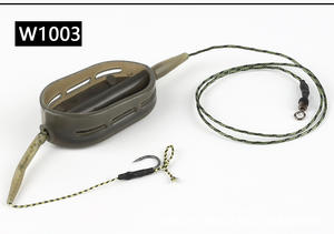 Ojrd crochet <span class=keywords><strong>de</strong></span> pêche appâts artificiels Cage ensemble mangeoire appâts support Rock poisson-chat plate-forme carpe matériel <span class=keywords><strong>de</strong></span> pêche - Product Image 2