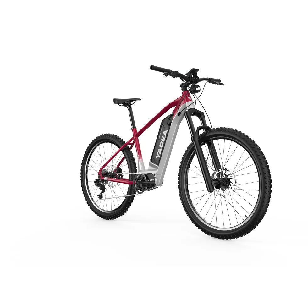 EU Warehouse YADEA YS500 27.5 Inch Mid Drive 36V 13AH 350W 9 Speed MTB Electric City Bike Bicycle