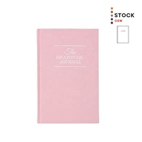 Fabricant de carnets de gratitude personnalisés en gros, impression sur tissu de lin, estampage à chaud, couverture rigide, agenda quotidien