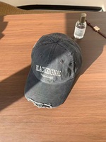 Gorra de Béisbol de Algodón Lavado Desgastado de 6 Paneles con Bordado Premium, Estilo Papá, Precio de Fábrica, Logotipo Personalizado, Venta al por Mayor, Unisex, Retro, Topi