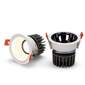 Faretto da Incasso per Soffitto Soggiorno, in Alluminio, a Coppa Profonda, Antiabbagliamento, <span class=keywords><strong>Piccolo</strong></span> Faretto da Parete, Downlight da 75mm - Product Image 1
