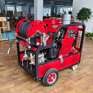 <span class=keywords><strong>LICHI</strong></span> Nueva Máquina de Dragado de Tuberías de Alta Presión Diésel Multifuncional de 45 HP y 4 Cilindros con Control Remoto y Bomba - Product Image 2