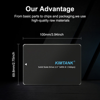 SSD Kimtank 2.5 Pollici SATA 3 Disco Rigido 120GB 128GB 240GB 256GB 512GB 1TB 2TB Vendita Calda
