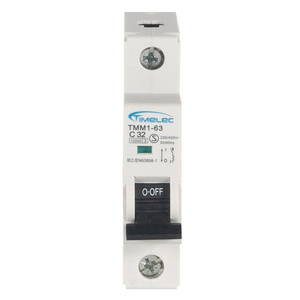 Disjoncteurs MCB DC unipolaires TMM1-63 1P 6~32A 13A 16A Courbe B pour protection contre les surintensités - Product Image 1