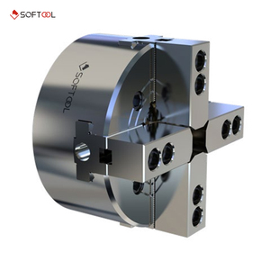 Khí nén điện mâm cặp cho CNC Lathe thủy lực Chuck Kẹp với thép khoan chuck lịch thi đấu - Product Image 3