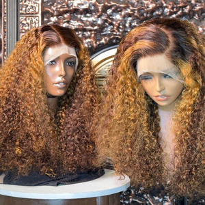 Ombre ngắn Bob PIXIE cắt Tóc Giả Thẳng tóc giả tóc con người 13x4 Trong Suốt Ren nổi bật thẳng PIXIE cắt tóc giả - Product Image 4