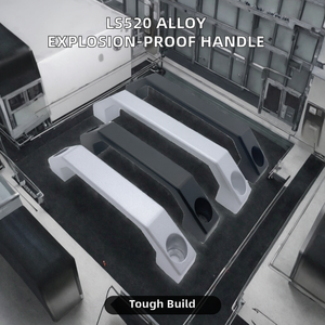 Poignées de porte modernes en alliage d'aluminium anti-explosion LS520 pour équipements électriques - Product Image 2
