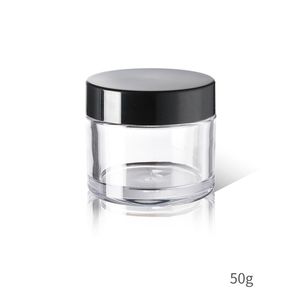 Atacado Limpar PET/<span class=keywords><strong>PETG</strong></span> Plástico Frascos Cosméticos Recipiente Parafuso De Parede Grossa Top Tampas 10g 20g 30g 50g <span class=keywords><strong>100g</strong></span> Tamanhos Cremes Loções - Product Image 1