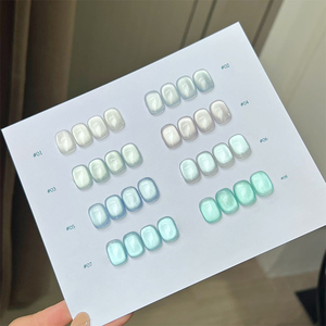 Ailanuo กาวทาเล็บตาแมว8สี15มล. สียอดนิยมและขายดีที่สุดผู้จำหน่ายกาวทาเล็บ - Product Image 1
