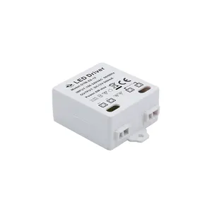 CE RoHs IP20 6W 12V 500mA 350mA 250mA tension d'entrée 100-240Vac haute efficacité tension constante conduit conducteur