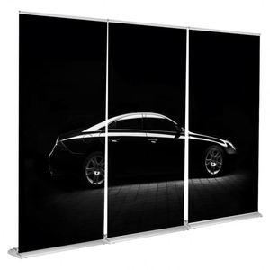 Biểu Ngữ Phông Nền Kéo Lên Sàn Kích Thước Tiêu Chuẩn Đế Rộng Di Động Giá Đỡ Cuộn Lên Ổn Định Bằng Nhôm Để Trưng Bày Khuyến Mãi - Product Image 4