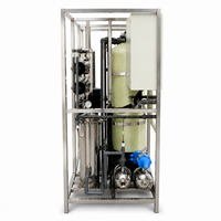 Système de purification d'eau par osmose inverse 1000 LPH, machine à eau potable 1 TPH, système de traitement de l'eau par osmose inverse pour élevage avicole