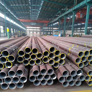 סיטונאי מפעל במלאי צינור פלדת פחמן שחור נמוך Q235 Q235B <span class=keywords><strong>1045</strong></span> 4130 צינור פלדת פחמן שחור ללא תפרים - Product Image 3