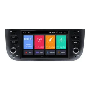 1 DIN 6.2寸车载多媒体系统菲亚特Punto 199/310 Linea 323 Android收音机音频GPS导航