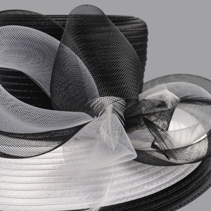 Unique Bowknot <span class=keywords><strong>Chic</strong></span> Party Hat Célébration Formelle Premium Église Chapeau Tissu Personnalisé Kentucky Derby Chapeau pour Femmes Décoration - Product Image 5
