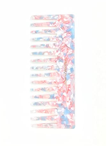 Đơn Giản Hàn Quốc Thời Trang 4Mm Hàn Quốc Phong Cách Sinh Thái Cellulose Acetate Tóc Lược Thiết Lập Cho Phụ Nữ Với Mái Tóc Răng Rộng - Product Image 6