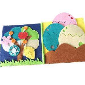 Libro Sensorial de Fieltro para Niños Pequeños, Libro de Actividades para Viajes, Primer Libro de Actividades para Niños, Juguetes Educativos de Aprendizaje Temprano - Product Image 2