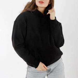 Sudadera con capucha y cremallera de lana gruesa personalizable para hombres y mujeres, sudadera informal cálida para parejas, ropa de invierno de talla XS - Product Image 5